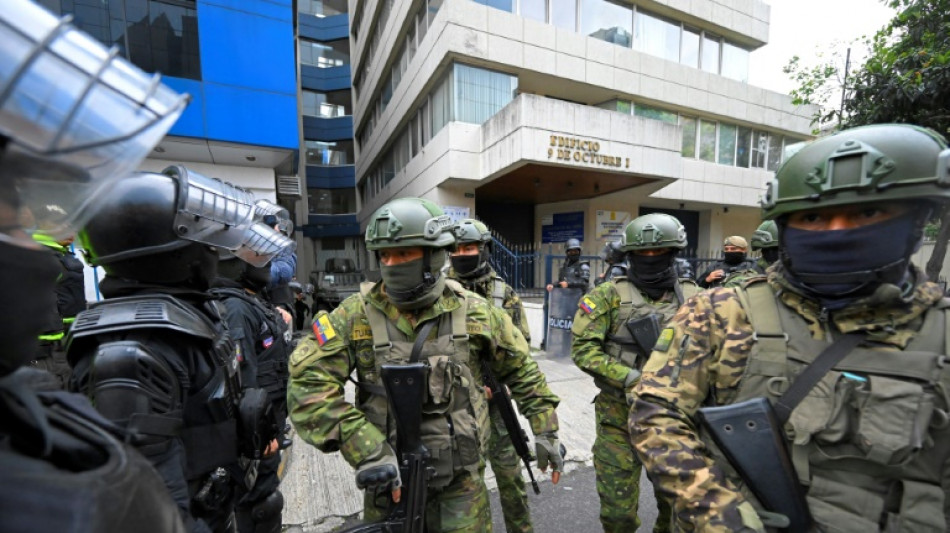 M&eacute;xico exige 'garantias' para diplomatas no Equador ap&oacute;s ataque &agrave; embaixada