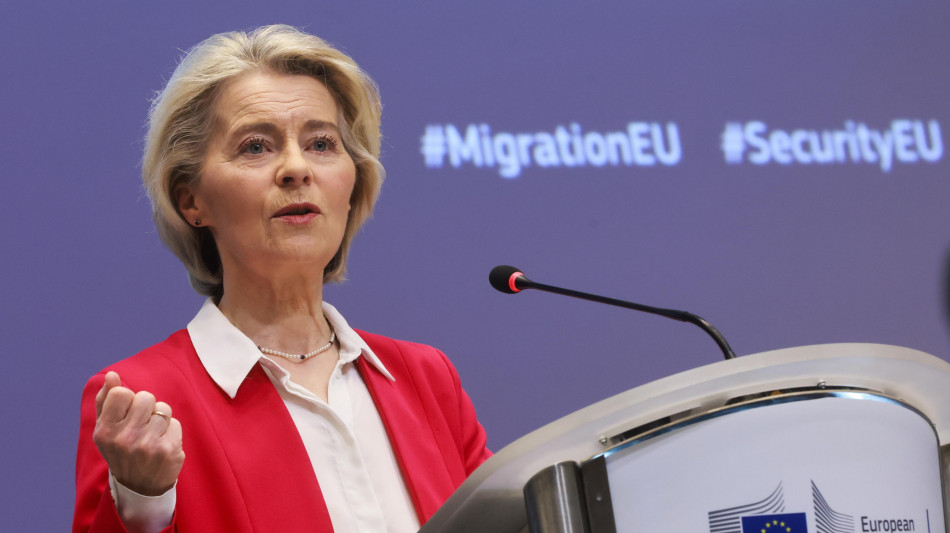 Von der Leyen, per l'Ucraina servono pace giusta e garanzie di sicurezza robuste