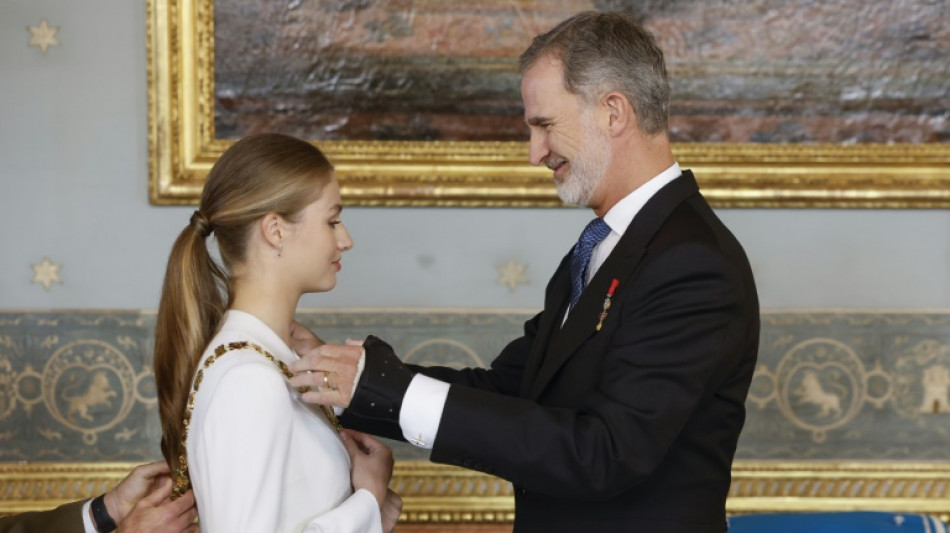 Spain cheers as crown princess comes of age in boost for monarchy