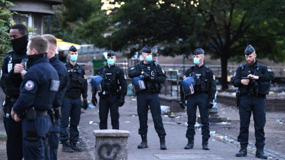 Crack &agrave; Paris: &eacute;vacuation du campement de Forceval par la police 