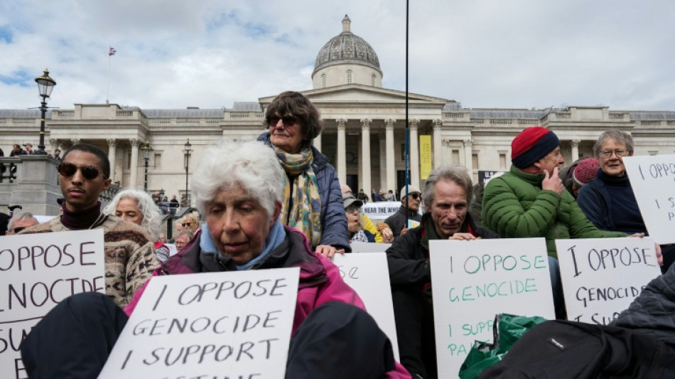M&aacute;s de 500 detenidos en una manifestaci&oacute;n propalestina en Londres