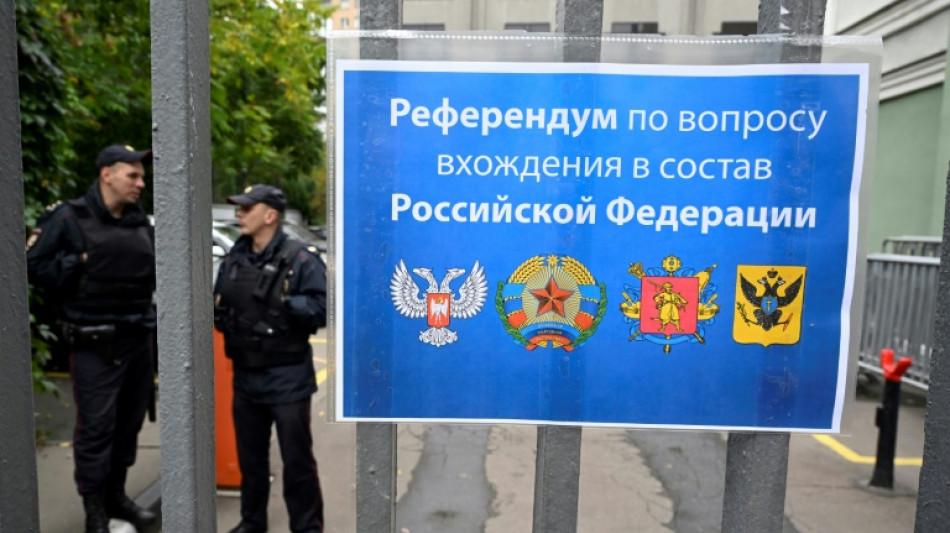Ukraine: la Russie fait voter des annexions, le G7 clame qu'il ne les "reconna&icirc;tra jamais"