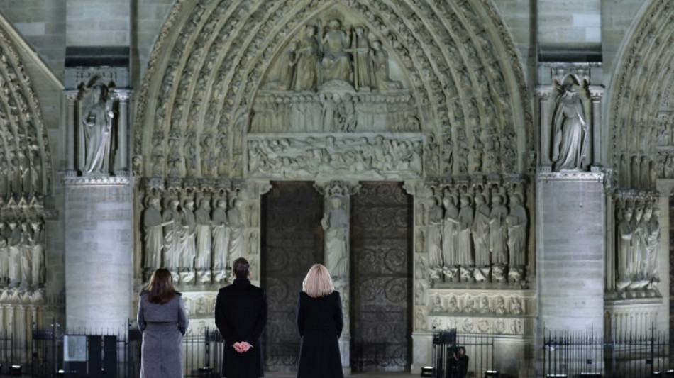 Pariser Kathedrale Notre-Dame gut f&uuml;nf Jahre nach Brand feierlich wiederer&ouml;ffnet