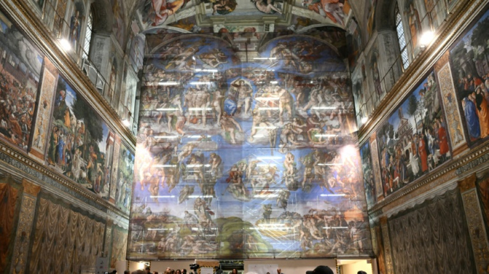 Vatican: plus importante restauration de la fresque du Jugement dernier depuis plus de 30 ans