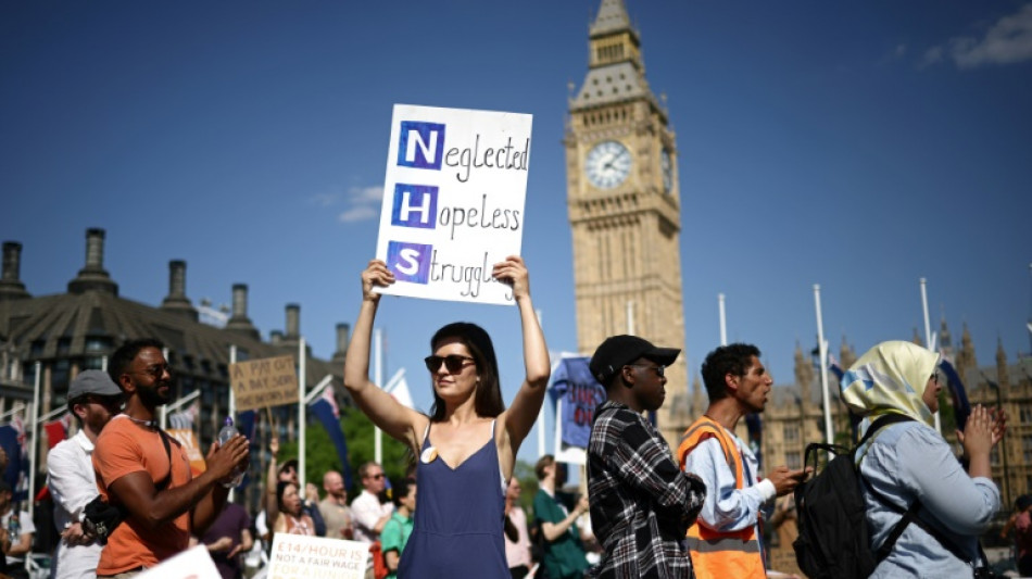 Gr&ouml;&szlig;ter &Auml;rztestreik seit Gr&uuml;ndung des britischen Gesundheitsdienstes NHS