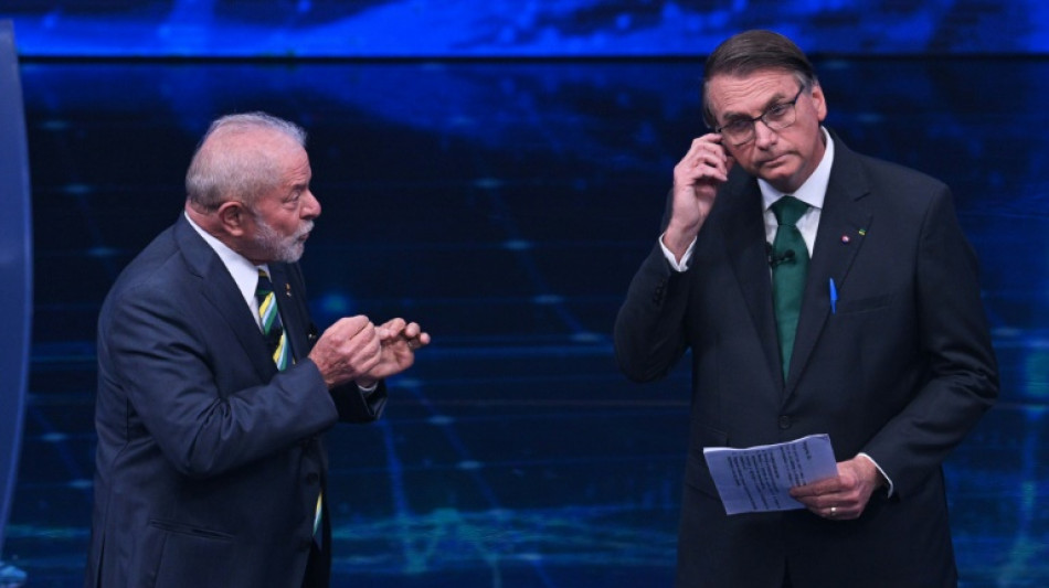 Br&eacute;sil: Lula et Bolsonaro face &agrave; face &agrave; 2 semaines du second tour
