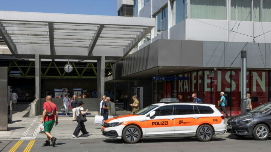 Attacker wounds three at Swiss train station with 'bladed weapon'