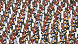 South Korea stages first military parade in a decade