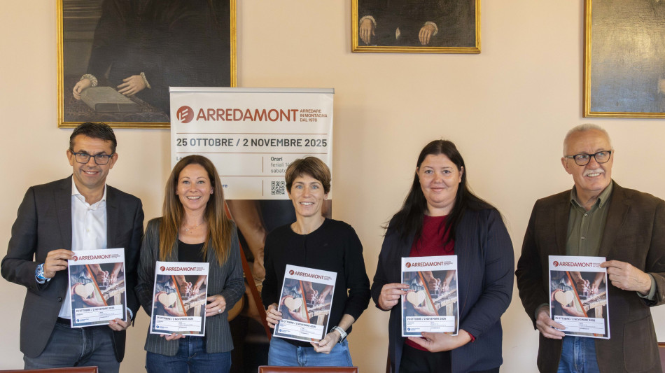 Dal 25 ottobre al 2 novembre a Longarone torna Arredamont