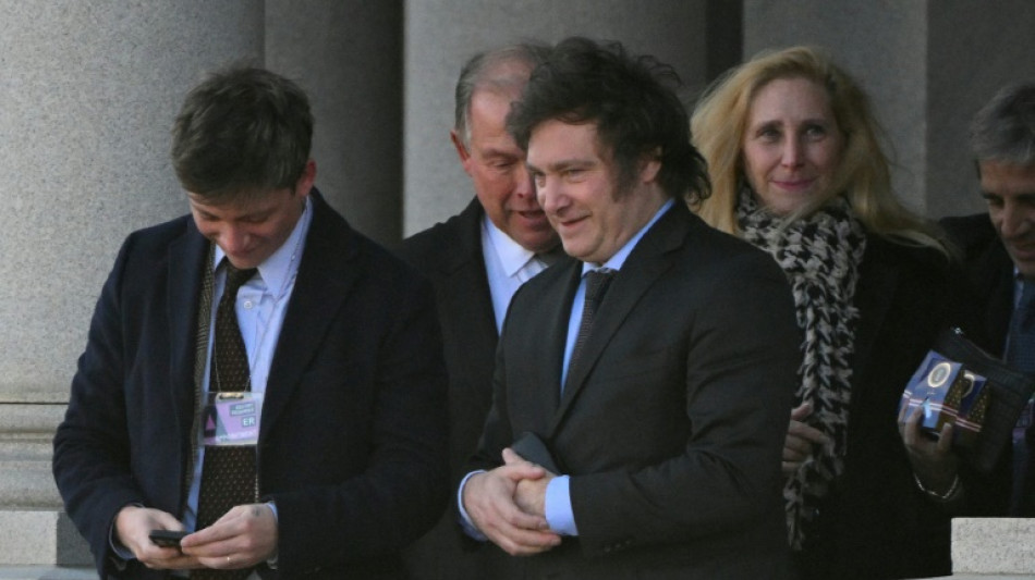 Estados Unidos estendem as m&atilde;os para Javier Milei