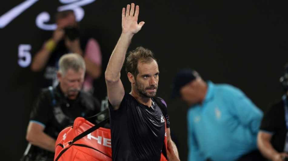 Open d'Australie: "Peut-&ecirc;tre que je ne rejouerai plus ici", estime Gasquet