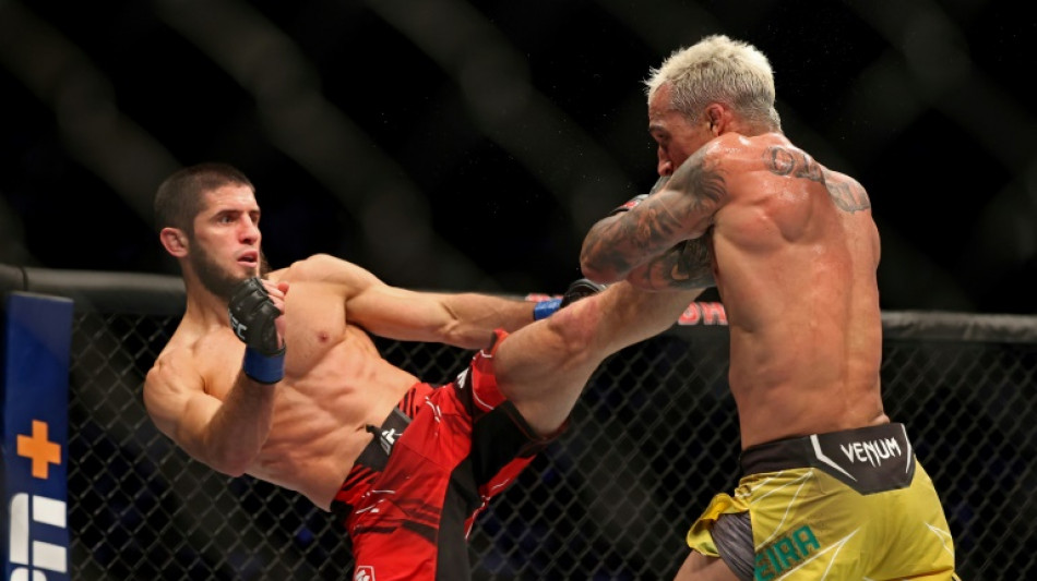 Russia's Makhachev ousts MMA lightweight king Oliveira