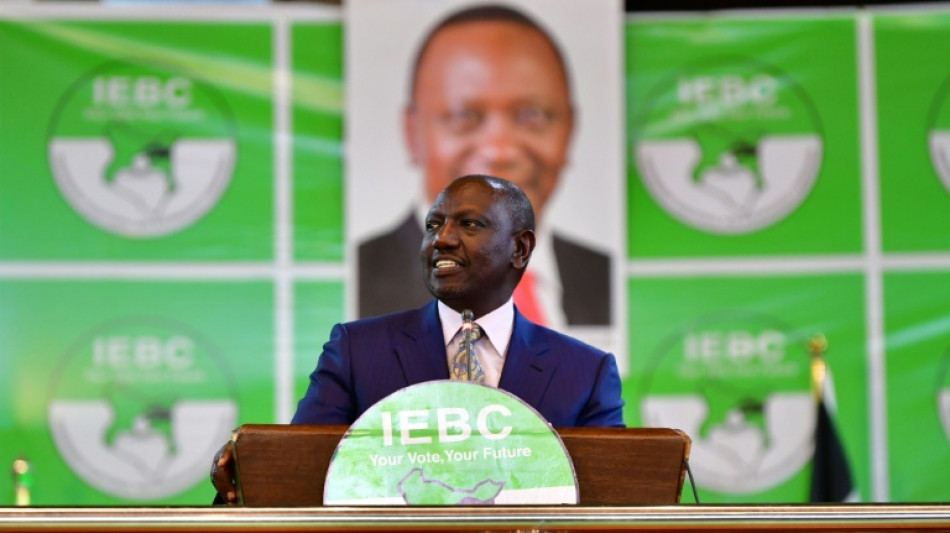 Le pr&eacute;sident &eacute;lu du Kenya William Ruto promet de travailler avec "tous les leaders" politiques