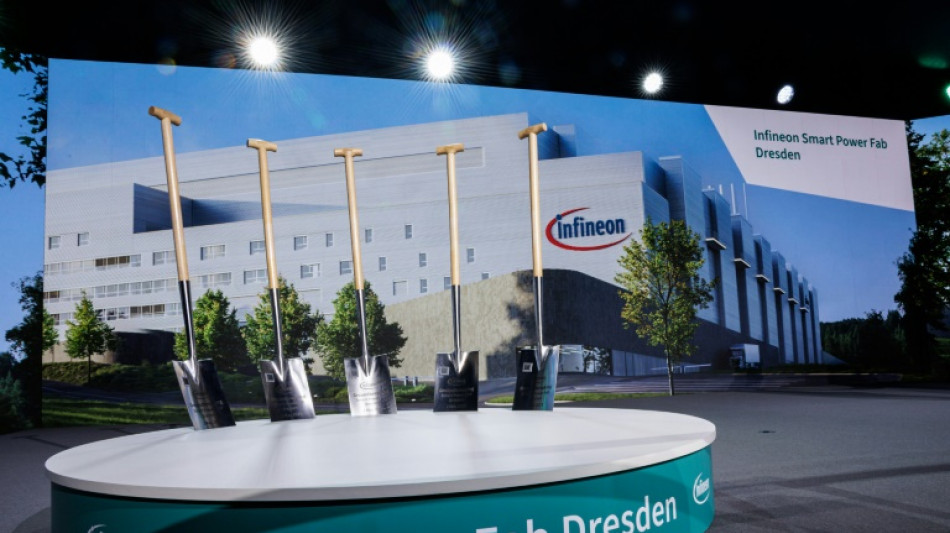 Infineon feiert Spatenstich f&uuml;r neue Halbleiter-Fabrik in Dresden