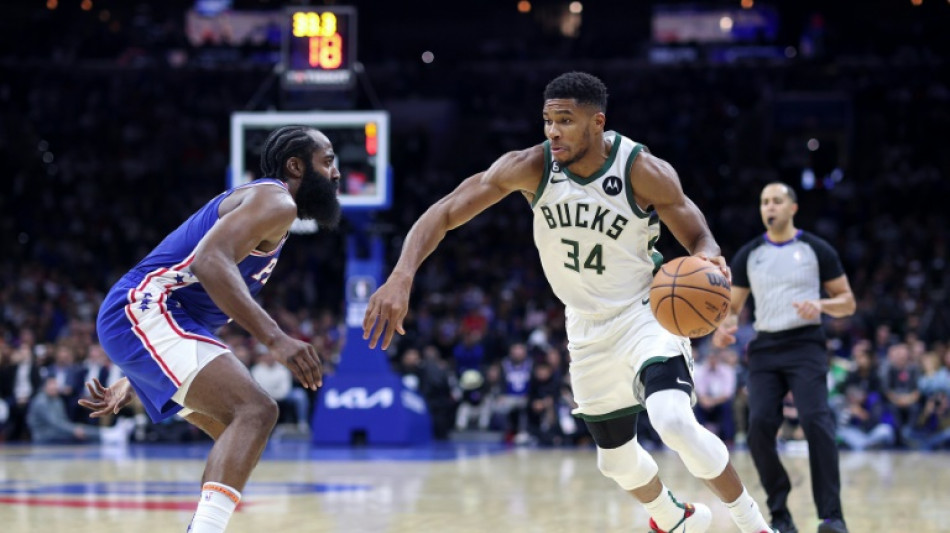 Bucks hold off 76ers to open NBA campaign with a win