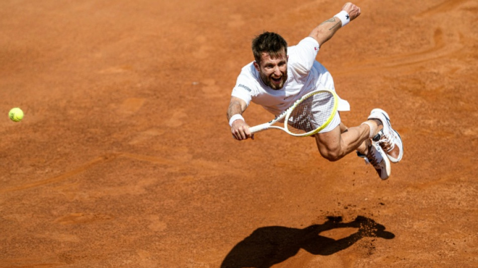 Tennis: Fils et Moutet, des Bleus au zénith sous le soleil de Rome