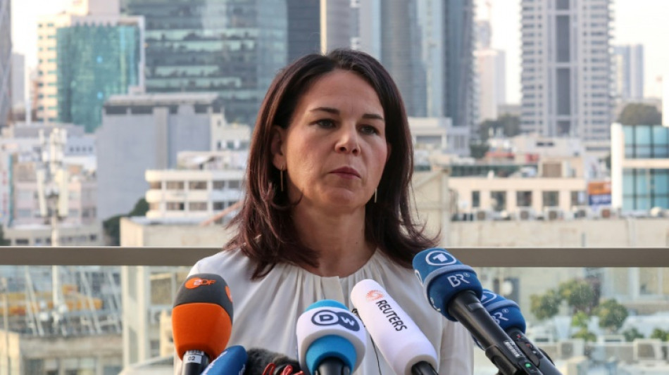 Baerbock fordert Ausweitung von Hilfslieferungen f&uuml;r Gazastreifen &uuml;ber Kerem Schalom