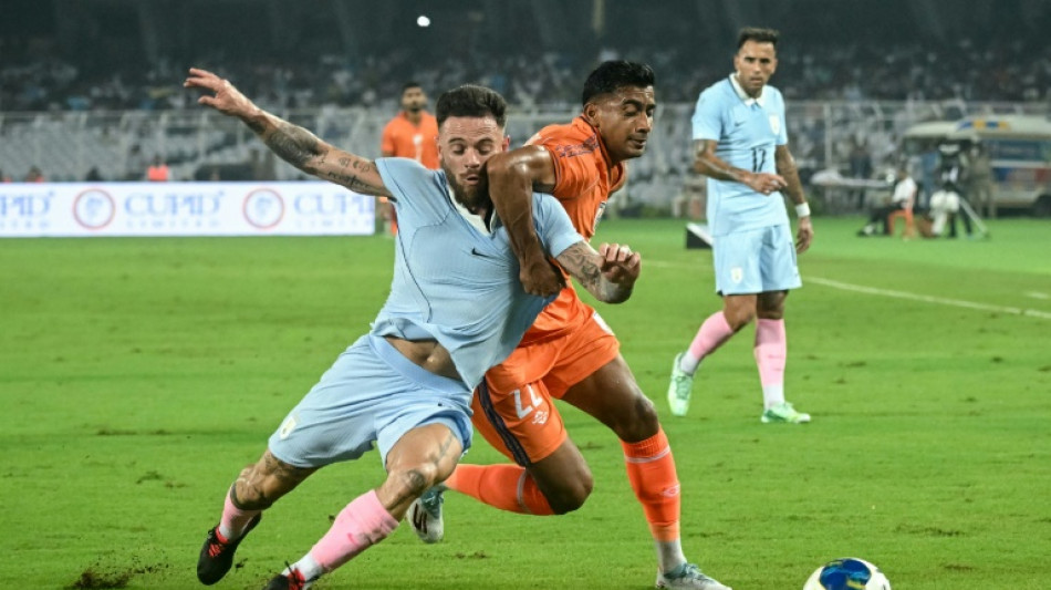 Uruguai goleia &Iacute;ndia em seu &uacute;ltimo amistoso nesta data Fifa