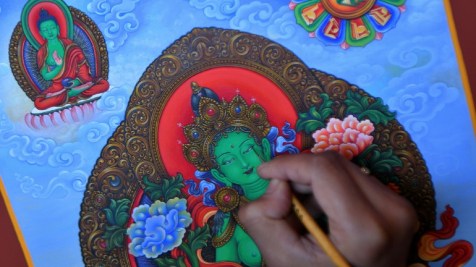 Un artiste n&eacute;palais vivifie le Paubha, l'art pictural sacr&eacute; de son pays 