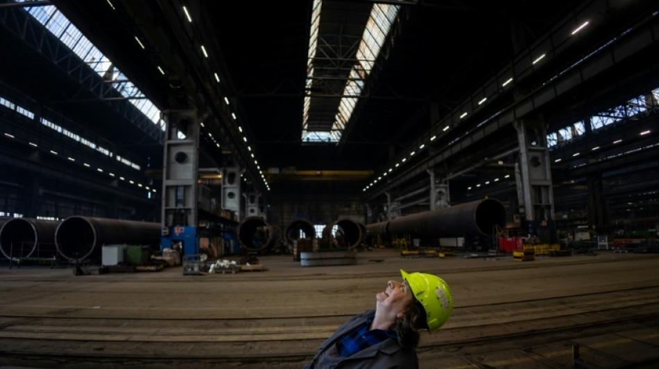 Aux chantiers navals de Gdansk, les femmes sont les reines des hauteurs