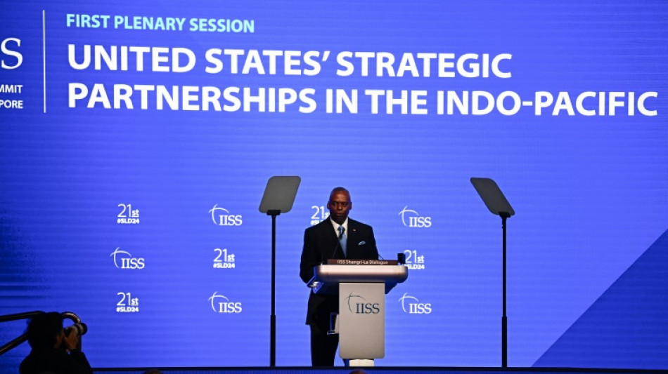 Les Etats-Unis "ne peuvent &ecirc;tre en s&eacute;curit&eacute; que si l'Asie l'est", affirme Austin