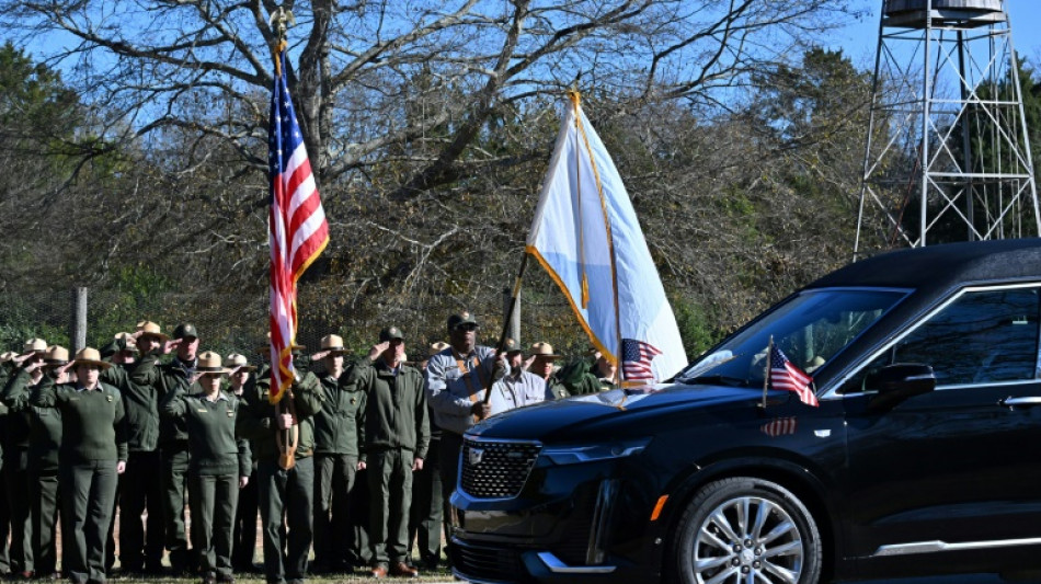 Trauerzug: Auftakt zu Feierlichkeiten f&uuml;r verstorbenen US-Pr&auml;sidenten Carter