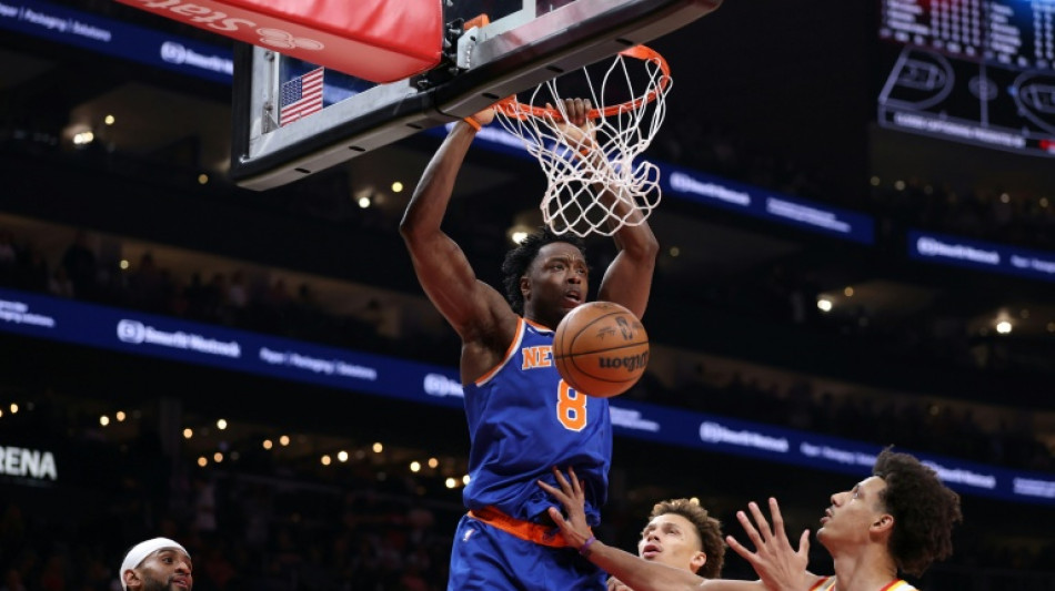 Knicks demolish Hawks to advance in NBA playoffs