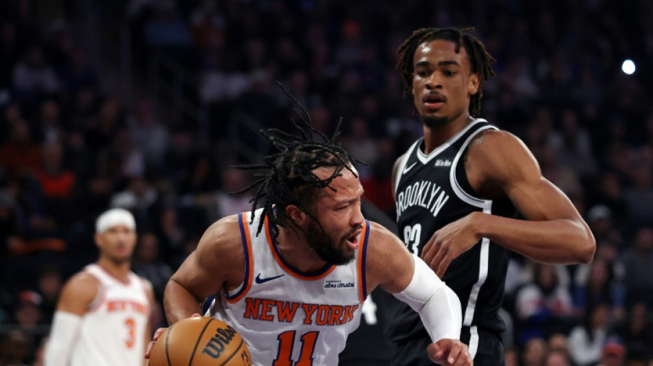 Knicks halt losing streak with record 120-66 thrashing of Nets