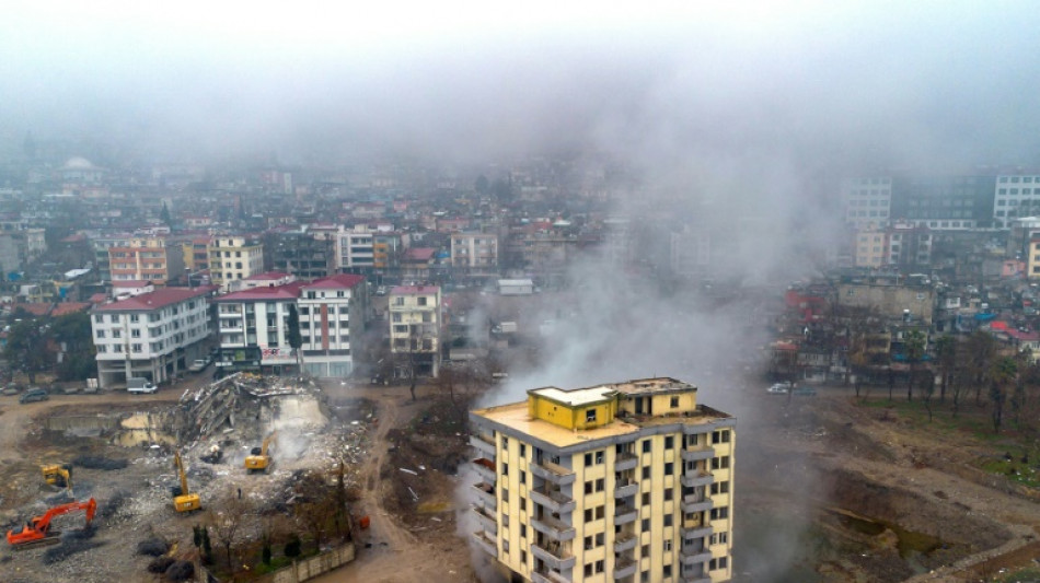 Turkey quake survivors seek justice one year on
