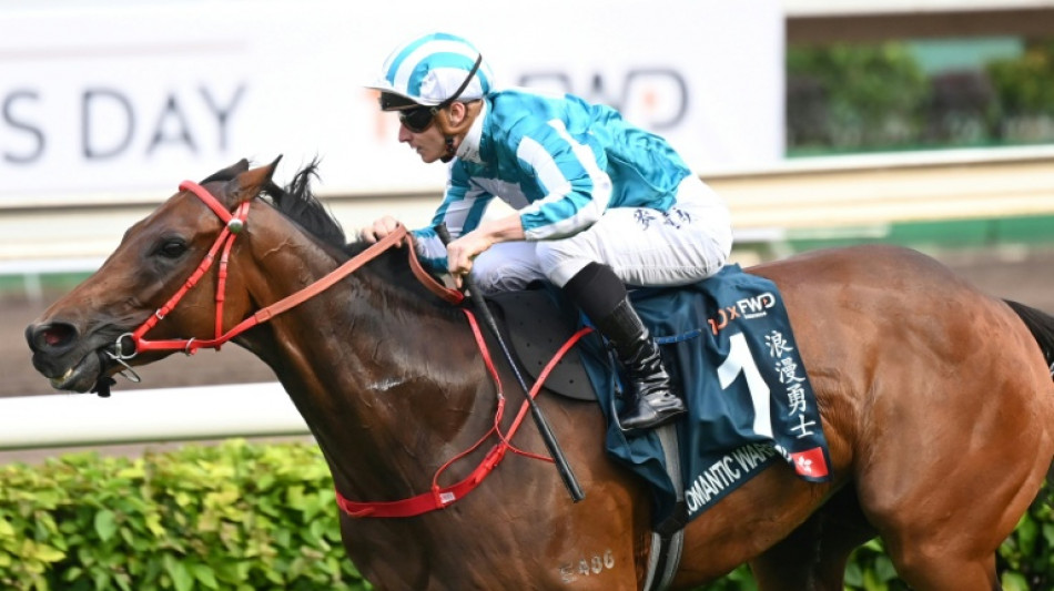 Man bailed for fire protest on track at Hong Kong's richest horse race