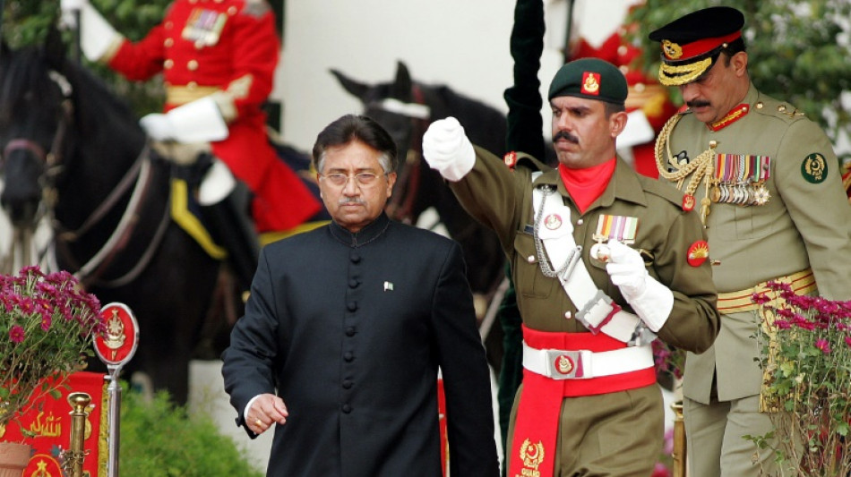 Mort de l'ancien pr&eacute;sident du Pakistan Pervez Musharraf