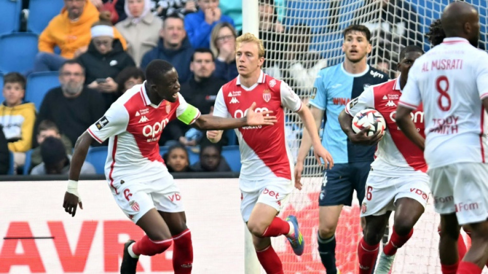 Ligue 1: Monaco fragile 2e après son nul au Havre