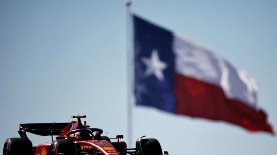 Sainz tops Verstappen in opening Texas practice