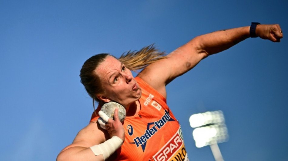 Third European gold for Schilder in women's shot put
