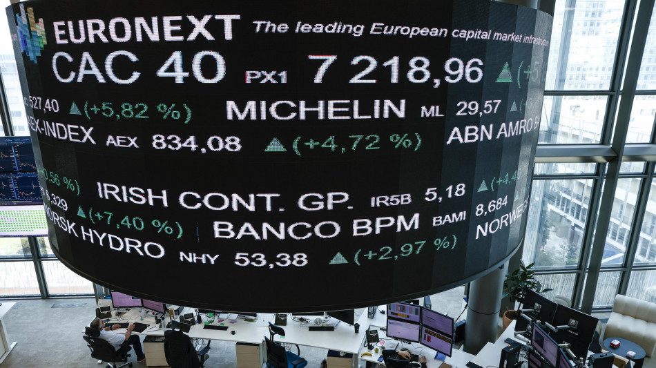 Borsa: l'Europa apre in cauto rialzo, Parigi +0,1%