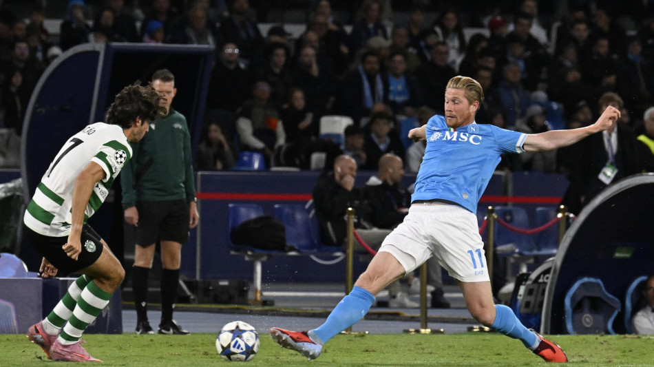 Champions: De Bruyne, stasera vittoria contro un forte Sporting