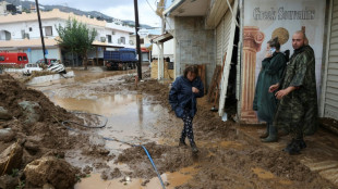 Gr&egrave;ce : des inondations destructrices en Cr&egrave;te font au moins un mort
