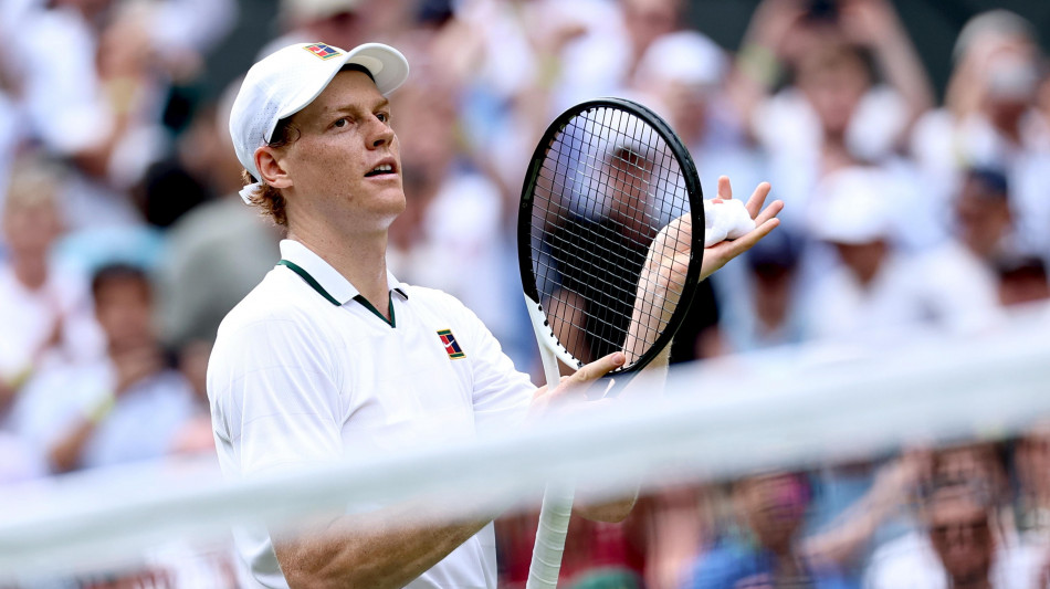 Wimbledon: Sinner "&egrave; stata molto dura, ma cos&igrave; entro in ritmo"