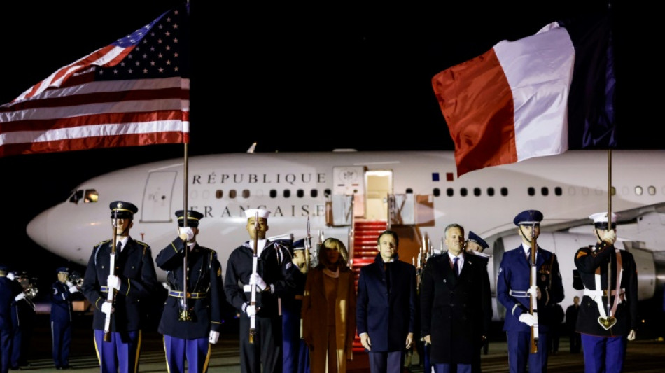 Macron &agrave; Washington pour sceller la r&eacute;conciliation avec Biden