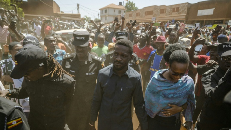 Uganda opposition leader in hiding as election results due