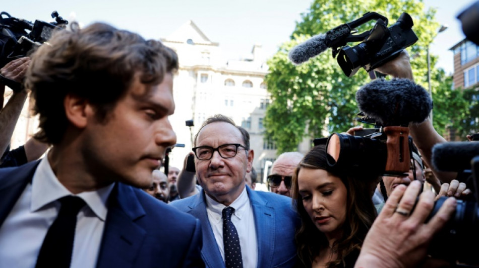 Kevin Spacey erscheint im Prozess um mutma&szlig;liche sexuelle &Uuml;bergriffe erneut vor Gericht