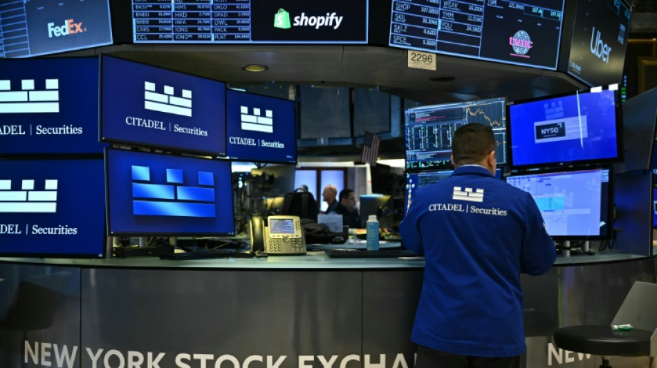 Wall Street en hausse, apr&egrave;s une journ&eacute;e noire pour l'IA