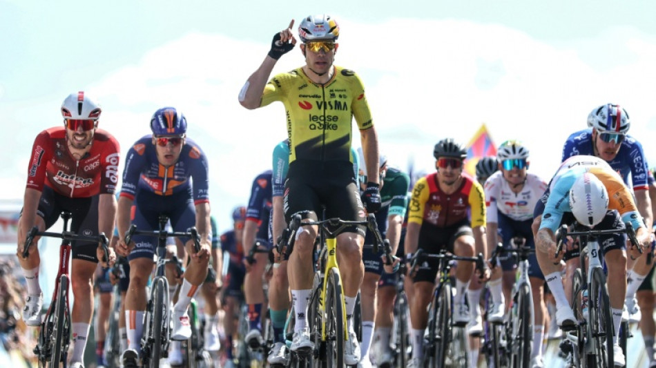 Belgian Van Aert retires injured on Tour de France warm-up race