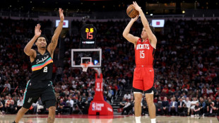 Sheppard leads Rockets to sink Spurs in Texas derby