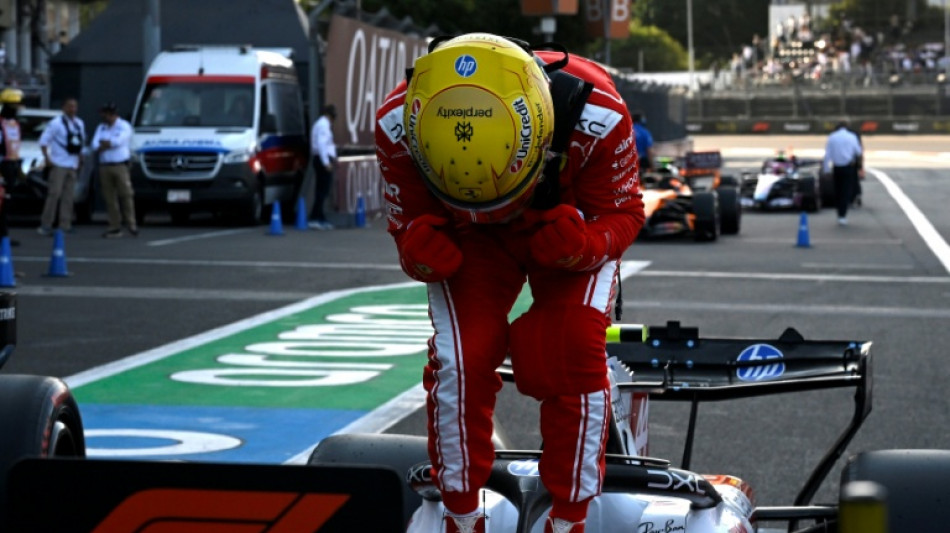 Hamilton grabs pole position for Mexican Grand Prix&nbsp;