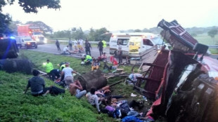 At least 10 migrants killed in Mexico truck accident