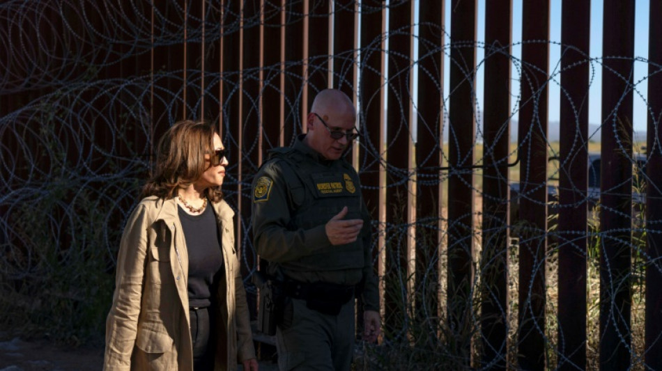 Harris vows migration crackdown, reform as she finally visits border