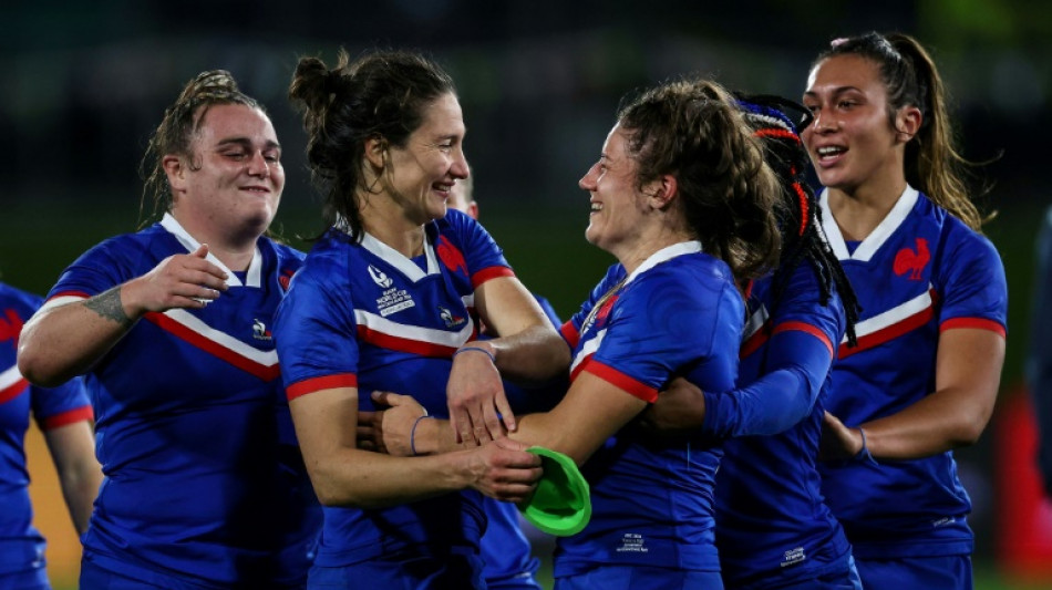 Mondial féminin de rugby: les Bleues en quarts avec la manière